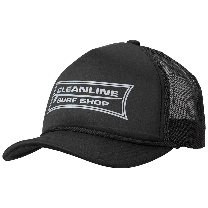 Load image into Gallery viewer, Cleanline Longboard Mesh Trucker Hat
