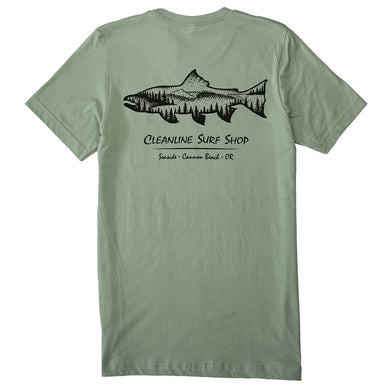 Cleanline Salmon T-Shirt