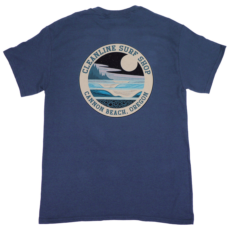 Load image into Gallery viewer, Cleanline Blue Moon T-Shirt
