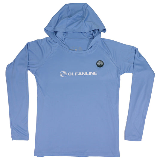 Cleanline Women's Long Sleeve Hooded Sun Shirt