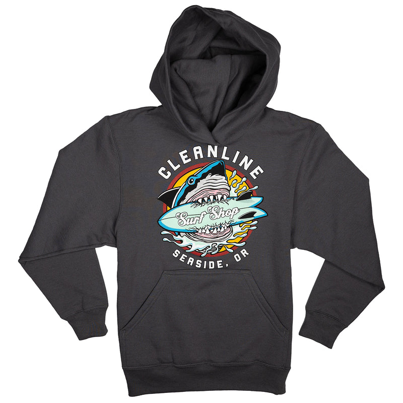 Load image into Gallery viewer, Cleanline Youth Shark Candy Pullover Hoodie

