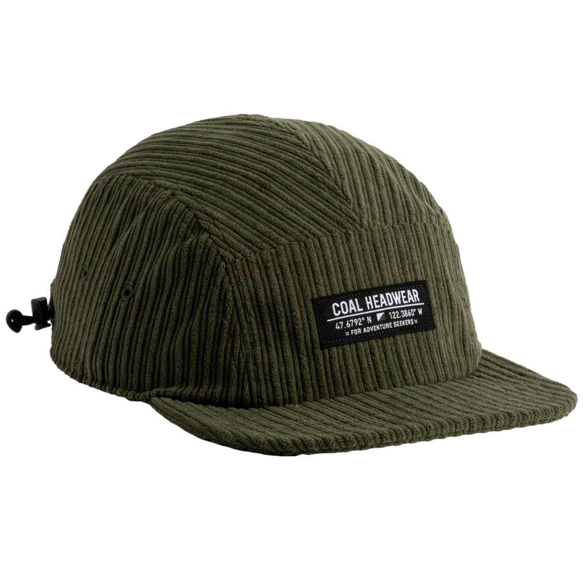 Coal Analog Corduroy 5-Panel Cap – Cleanline Surf
