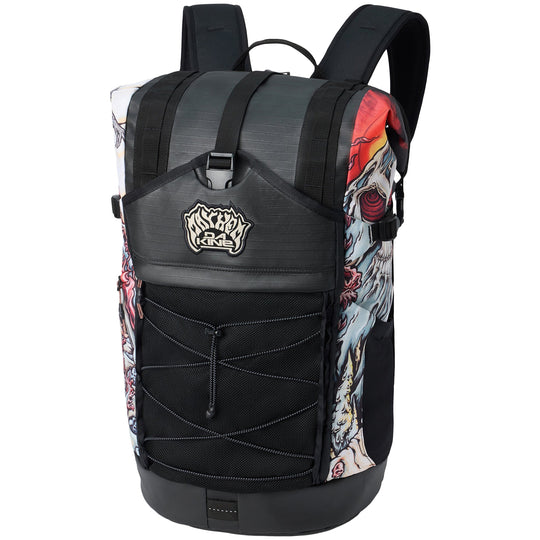 Dakine Mission Surf × Mayhem DLX Wet/Dry Roll-Top Surf Pack Backpack - 35L