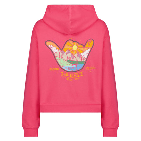 Dakine Women's Gaia Graphic Crop Pullover Hoodie