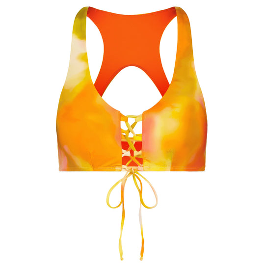 Dakine Women's High Tide Lace Up Bralette Bikini Top