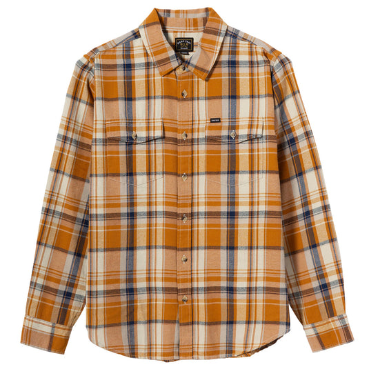 Dark Seas Lowell Long Sleeve Button-Up Flannel Shirt