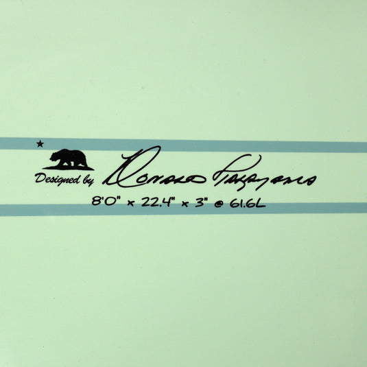 Donald Takayama In The Pink Tuflite Pro 8'0 x 22 ⅖ x 3 Surfboard