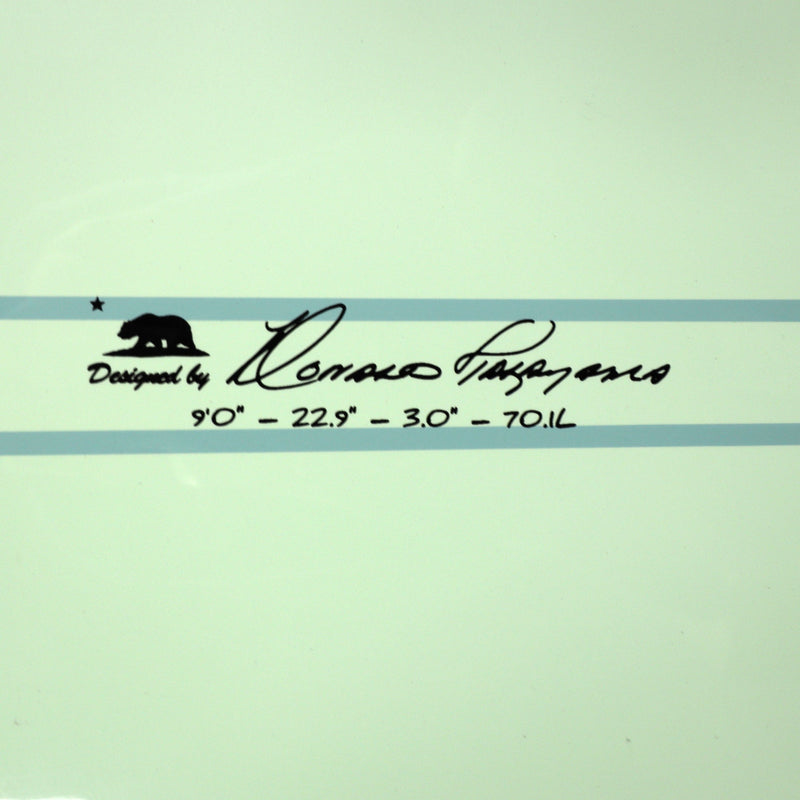 Load image into Gallery viewer, Donald Takayama In The Pink Tuflite Pro 9&#39;0 x 22 15/16 x 3 Surfboard
