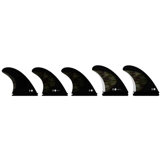 Endorfins KS1 × Outerknown Single Tab Tri-Quad Fin Set 4