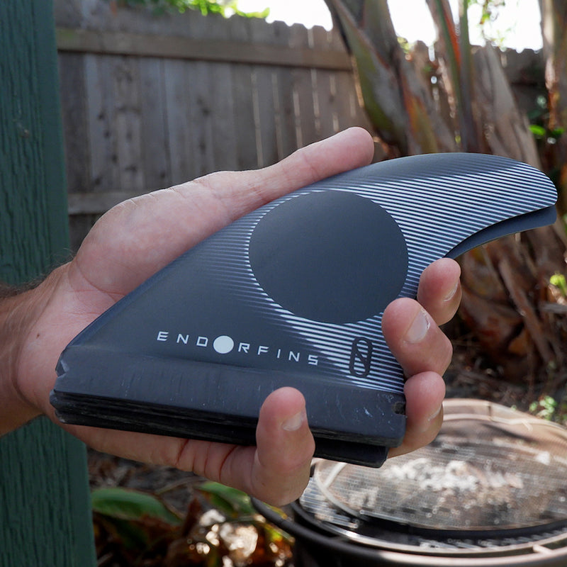 Load image into Gallery viewer, Endorfins KSR Futures Compatible Tri-Quad Fin Set
