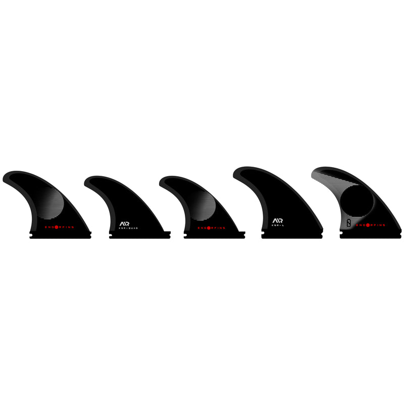 Load image into Gallery viewer, Endorfins KSR Futures Compatible Tri-Quad Fin Set
