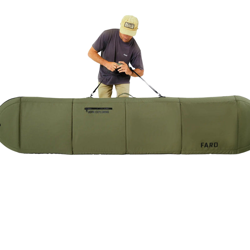 Load image into Gallery viewer, FARO Padded Day/Travel Surfboard Bag
