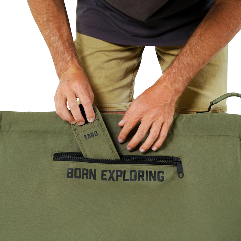 Load image into Gallery viewer, FARO Padded Day/Travel Surfboard Bag
