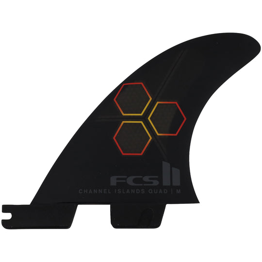 FCS II Channel Islands CI Upright PC Quad Rear Fin Set