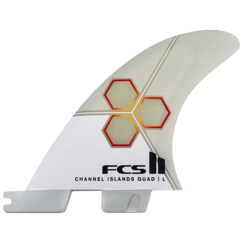 Load image into Gallery viewer, FCS II Channel Islands CI Upright PC Quad Rear Fin Set 2
