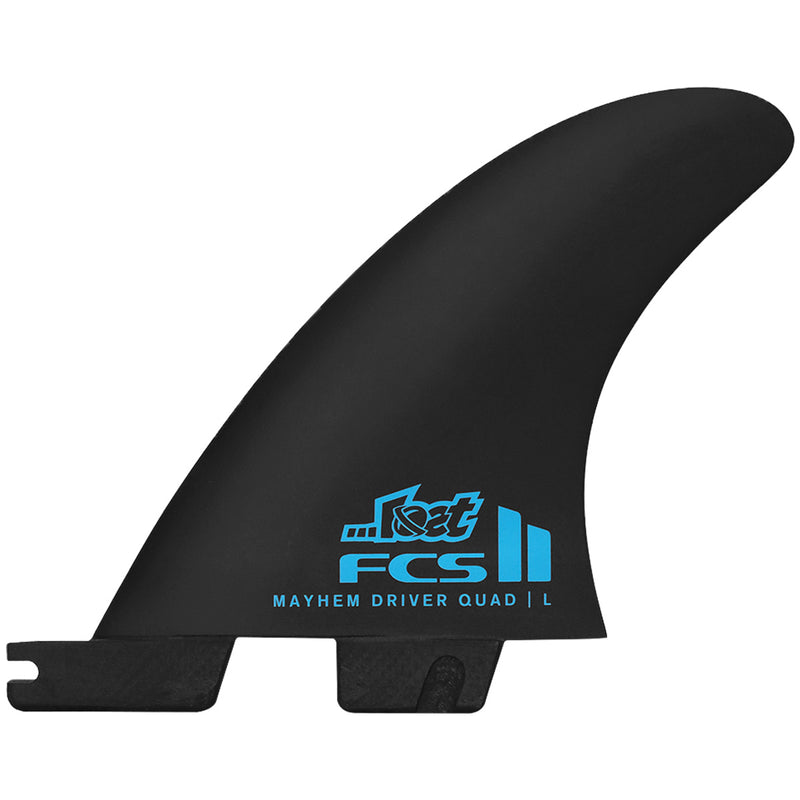 Load image into Gallery viewer, FCS II Mayhem Driver PC Carbon + AirCore Quad Rear Fin Set 3
