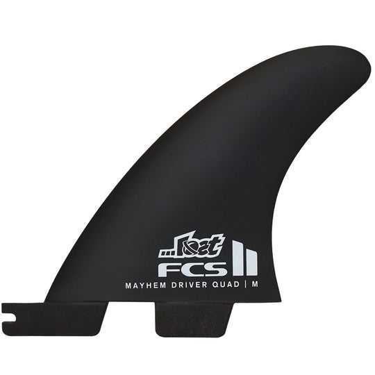 FCS II Mayhem Driver PC Carbon + AirCore Quad Rear Fin Set