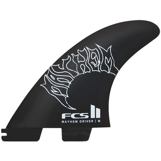 FCS II Mayhem Driver PC Carbon + AirCore Tri-Fin Set 3