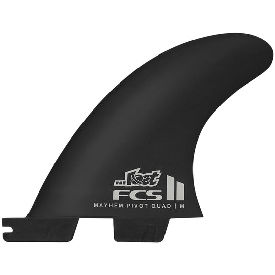FCS II Mayhem Pivot PC Carbon Quad Rear Fin Set