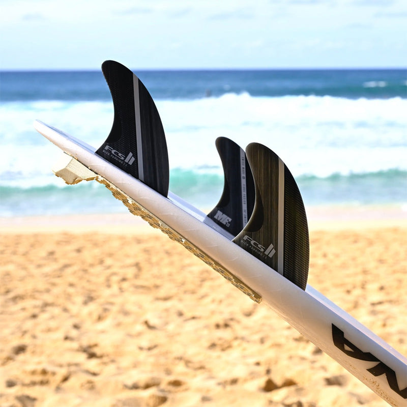 Load image into Gallery viewer, FCS II Mick Fanning Glass Fibre Fusion Tri Fin Set
