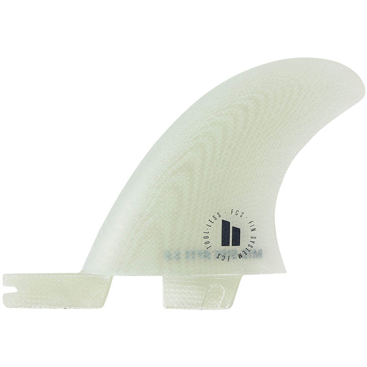 FCS II Mid Byte PG Side Bites Fin Set - Clear 1