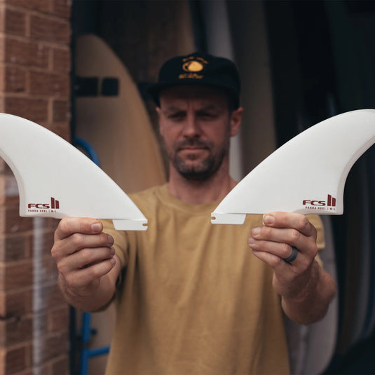 FCS II Panda PG Keel Twin Fin Set