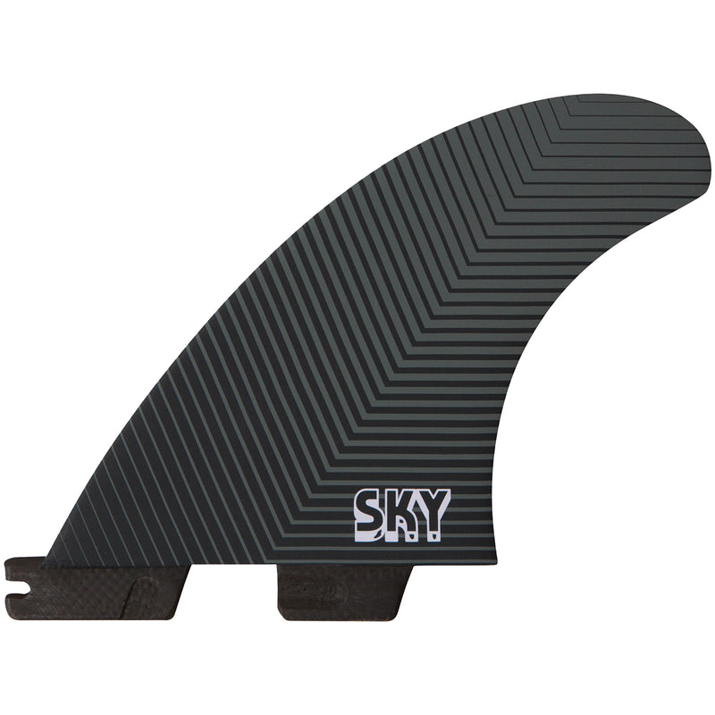 Load image into Gallery viewer, FCS II Sky Brown PC Tri Fin Set
