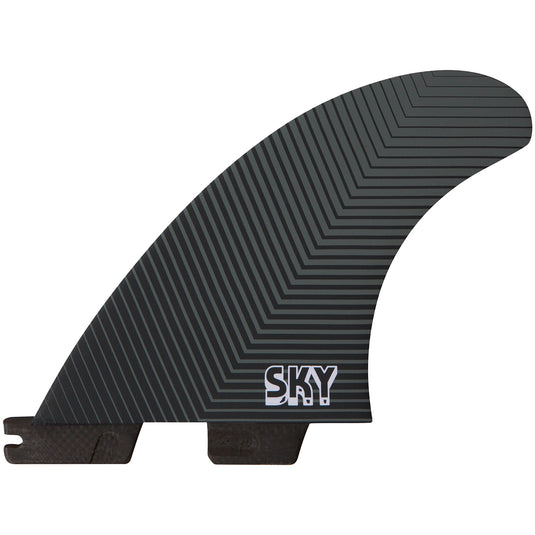 FCS II Sky Brown PC Tri Fin Set