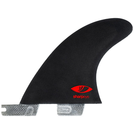 FCS II Sharpeye PC Carbon Quad Rear Fin Set