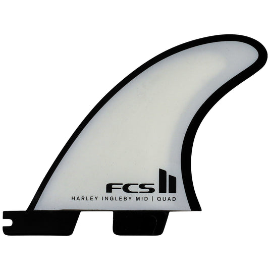 FCS II Harley Ingleby HI Mid PC Quad Rear Fin Set 