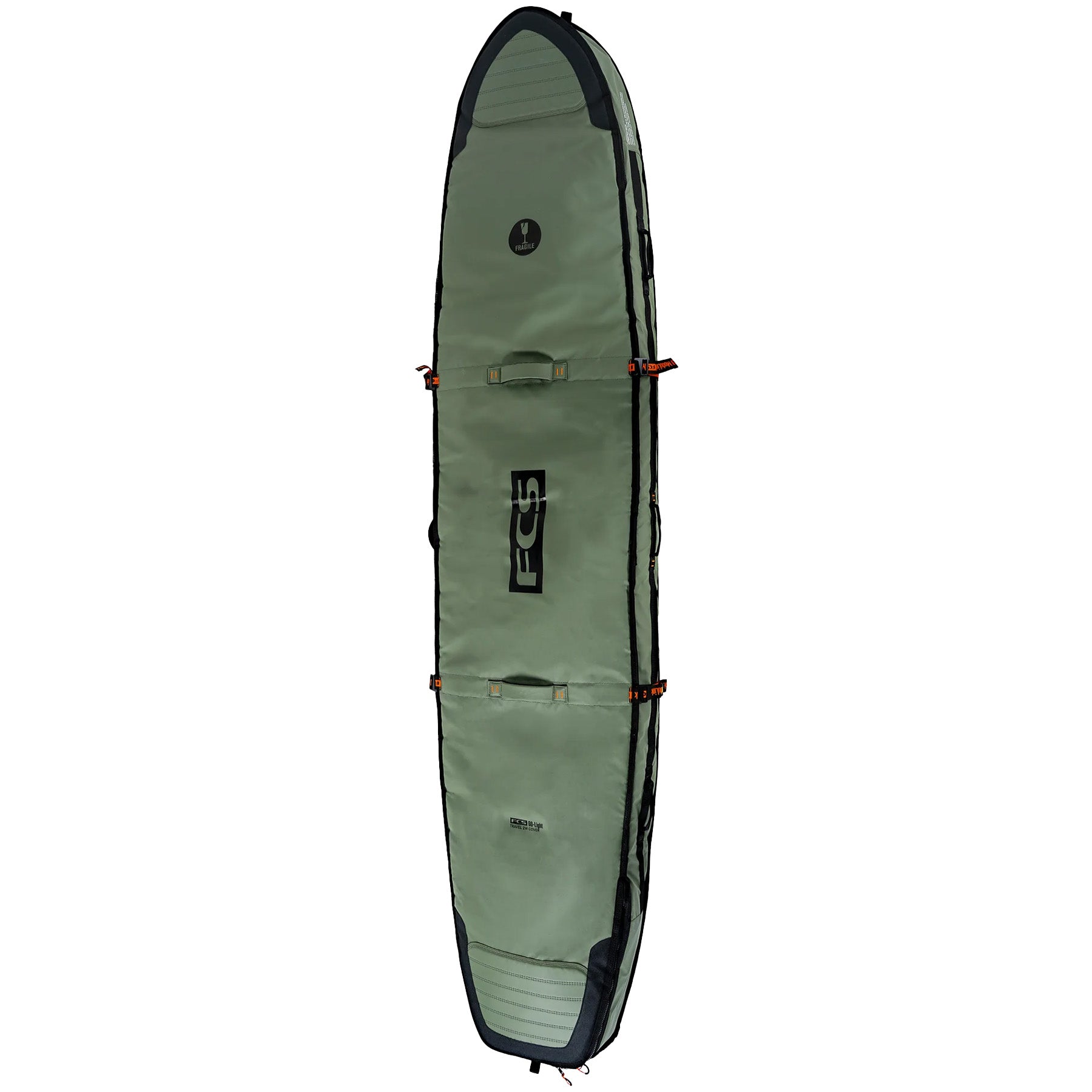 FCS Travel 2W Wheelie Cover 1-2 Longboard Travel Surfboard Bag ...