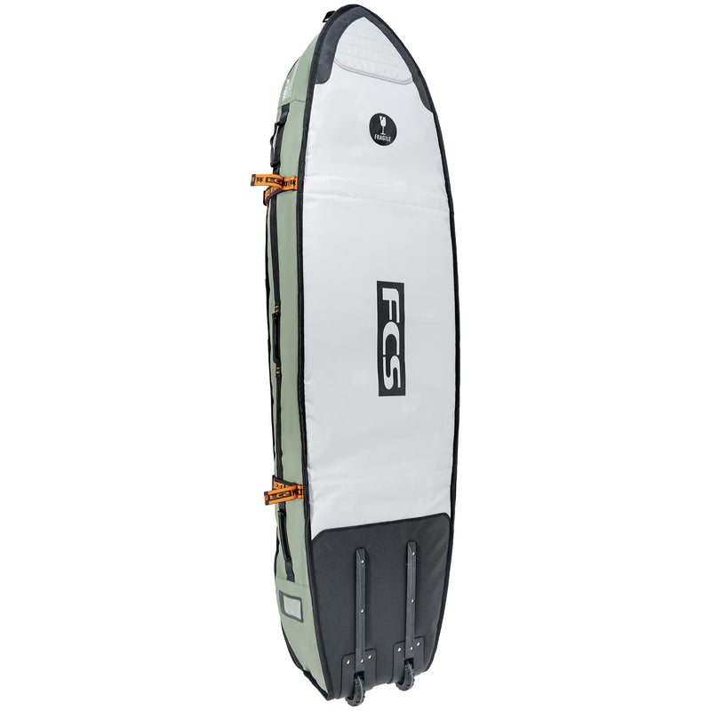 Load image into Gallery viewer, FCS Travel 3W Wheelie Cover 2-3 Shortboard/Fish Travel Surfboard Bag 2
