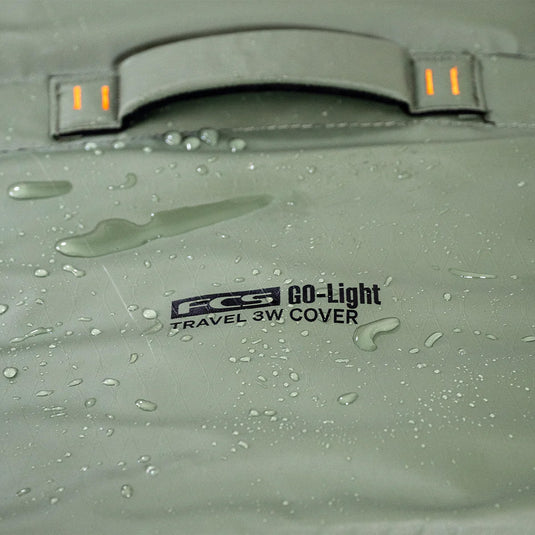 FCS Travel 3W Wheelie Cover 2-3 Shortboard/Fish Travel Surfboard Bag 15