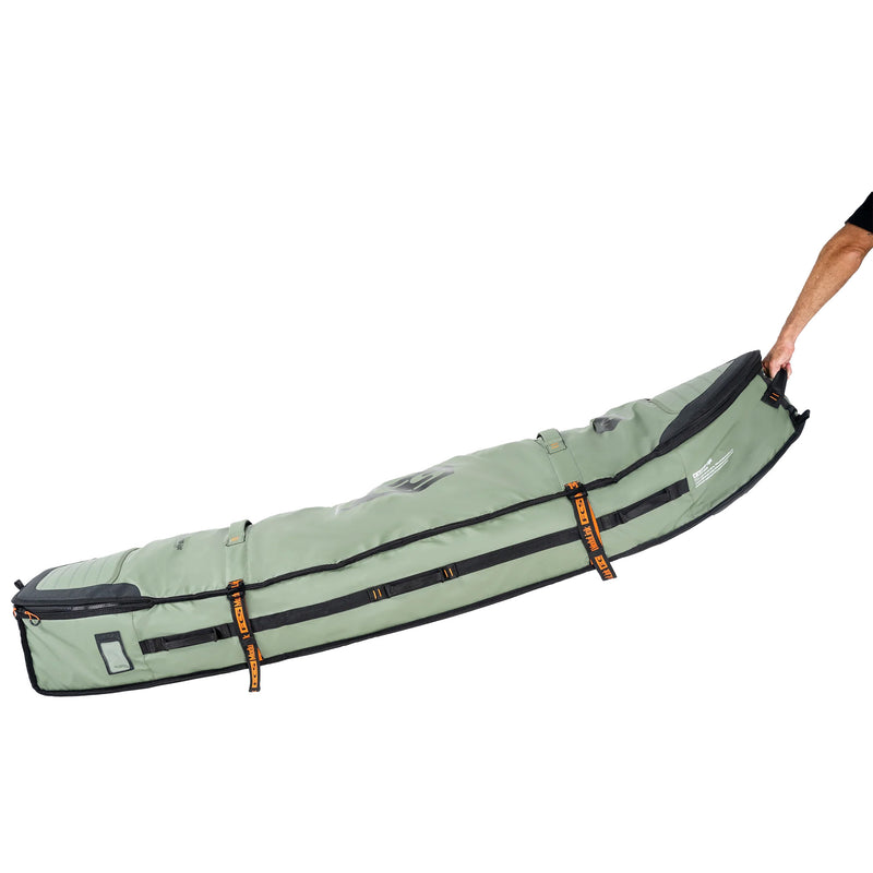 Load image into Gallery viewer, FCS Travel 3W Wheelie Cover 2-3 Shortboard/Fish Travel Surfboard Bag 18
