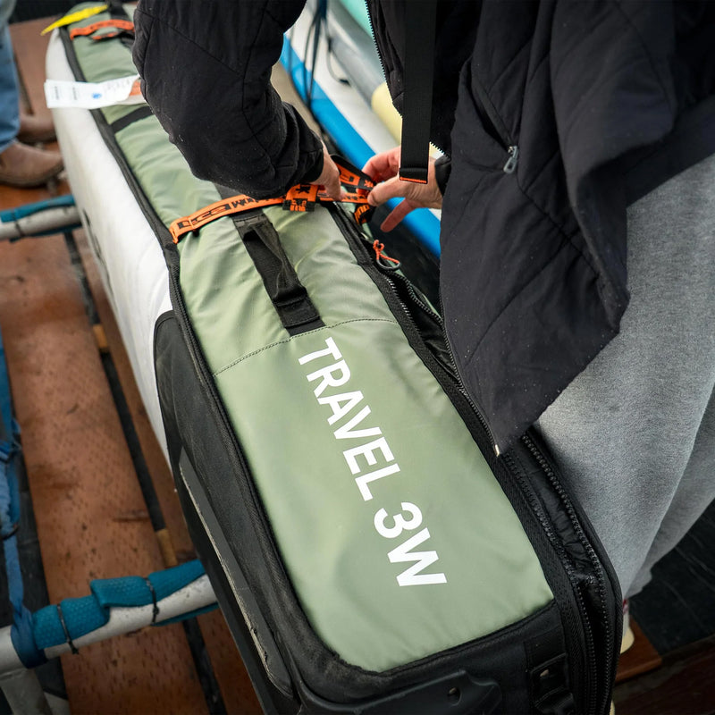 Load image into Gallery viewer, FCS Travel 3W Wheelie Cover 2-3 Shortboard/Fish Travel Surfboard Bag 24
