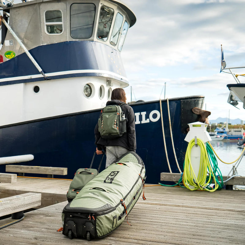 Load image into Gallery viewer, FCS Travel 3W Wheelie Cover 2-3 Shortboard/Fish Travel Surfboard Bag 22
