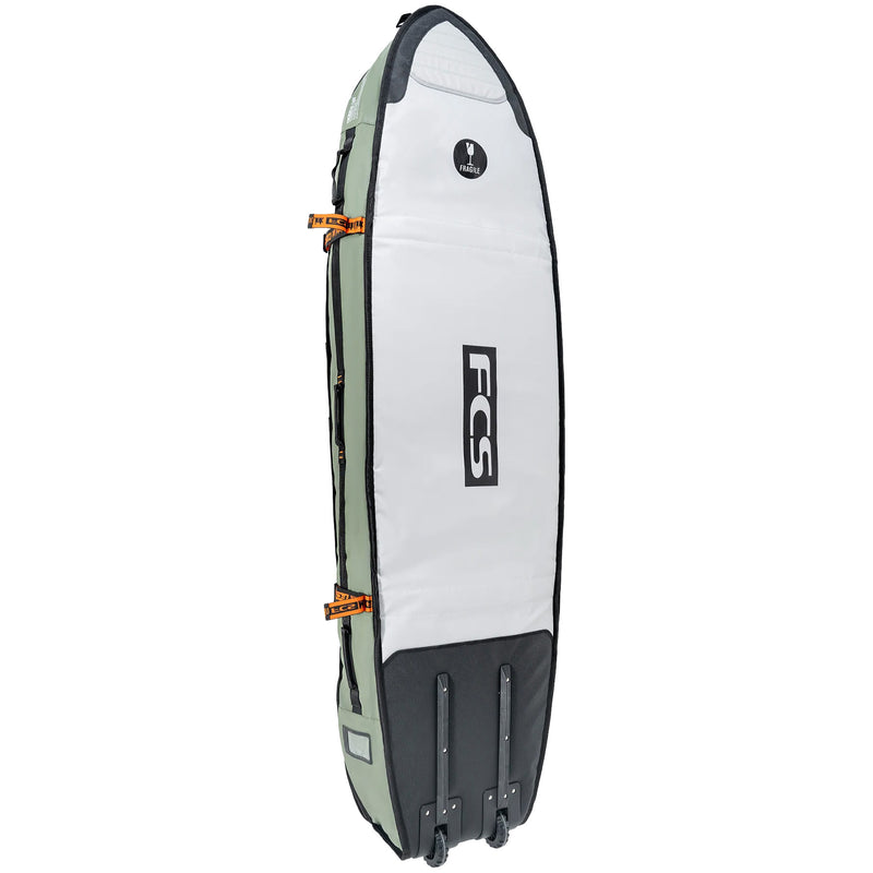 Load image into Gallery viewer, FCS Travel 4W Wheelie Cover 3-4 Shortboard/Fish Travel Surfboard Bag 2
