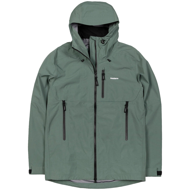 Load image into Gallery viewer, Finisterre Stormbird Waterproof Hooded Zip-Up Jacket 16
