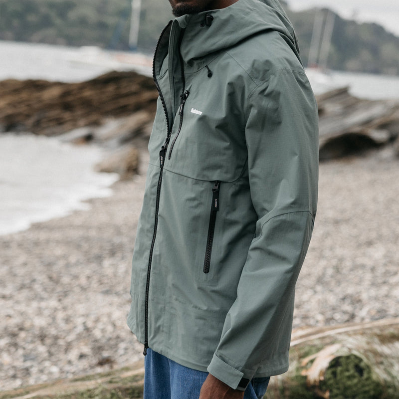 Load image into Gallery viewer, Finisterre Stormbird Waterproof Hooded Zip-Up Jacket 20
