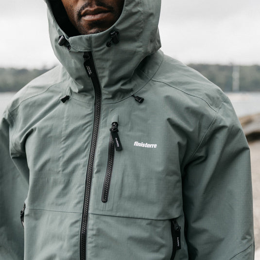 Finisterre Stormbird Waterproof Hooded Zip-Up Jacket 22