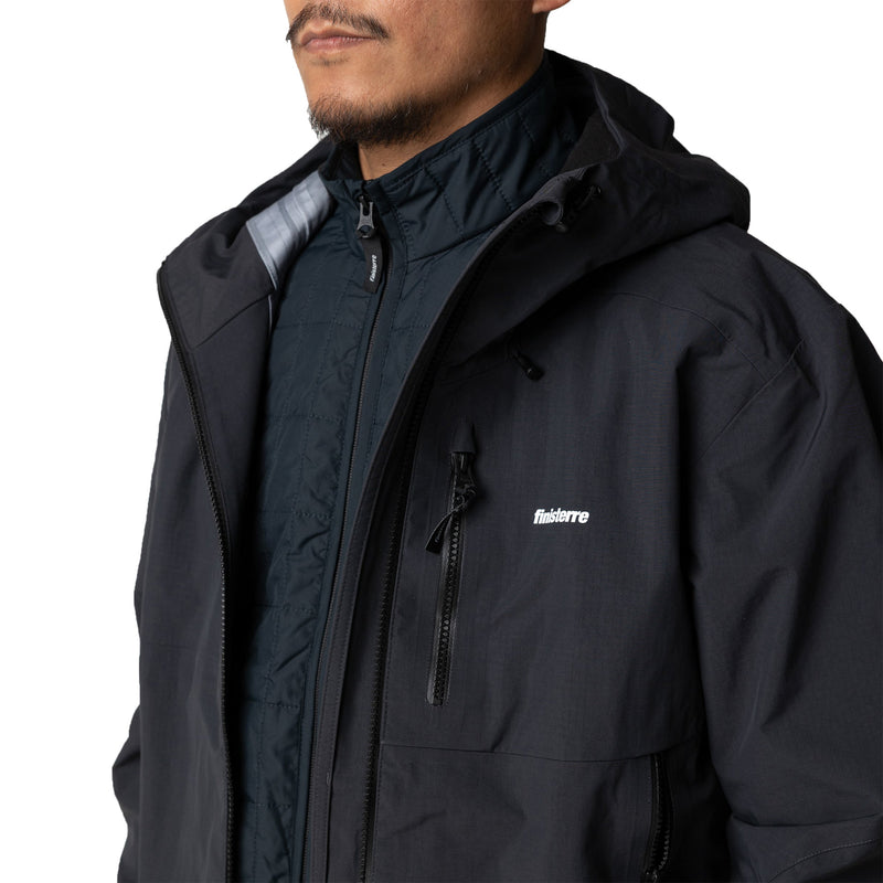 Load image into Gallery viewer, Finisterre Stormbird Waterproof Hooded Zip-Up Jacket 13
