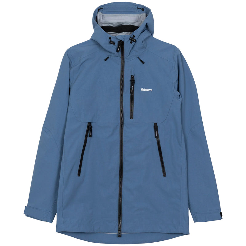 Load image into Gallery viewer, Finisterre Women's Stormbird Waterproof Hooded Zip-Up Jacket 1
