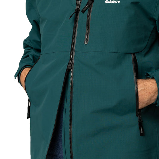 Finisterre Stormbird Waterproof Hooded Zip-Up Jacket 7