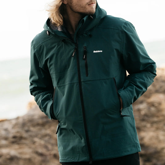 Finisterre Stormbird Waterproof Hooded Zip-Up Jacket 2