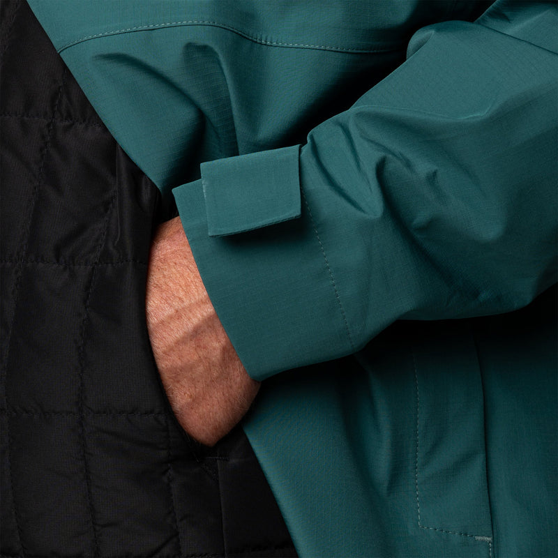Load image into Gallery viewer, Finisterre Skybird Waterproof Hooded Zip-Up Jacket 7
