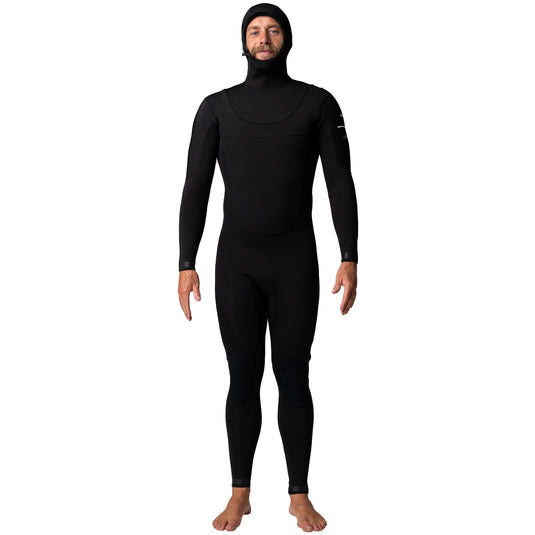 Finisterre Shearwater 4/3 Hooded U-Zip Wetsuit