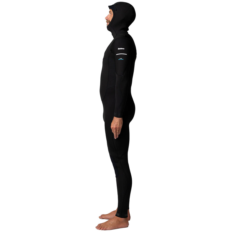 Load image into Gallery viewer, Finisterre Shearwater 4/3 Hooded U-Zip Wetsuit
