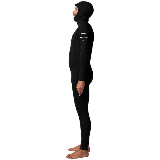 Finisterre Shearwater 4/3 Hooded U-Zip Wetsuit