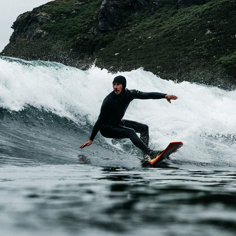 Load image into Gallery viewer, Finisterre Shearwater 4/3 Hooded U-Zip Wetsuit
