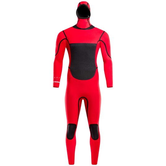 Finisterre Shearwater 5/4 Hooded U-Zip Wetsuit